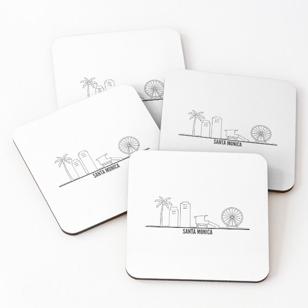 Item preview, City Lines - Santa Monica designed and sold by CityLinesDesign.