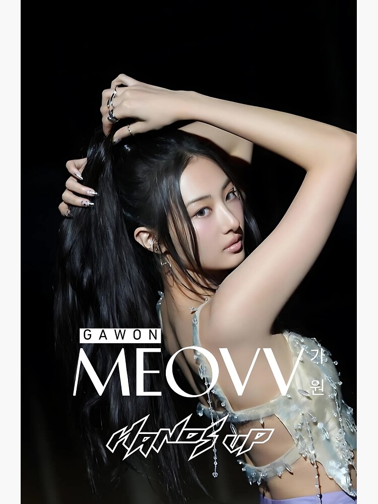 MEOVV Gawon Hands Up Drop Top Merch | Exclusive Fan Collection