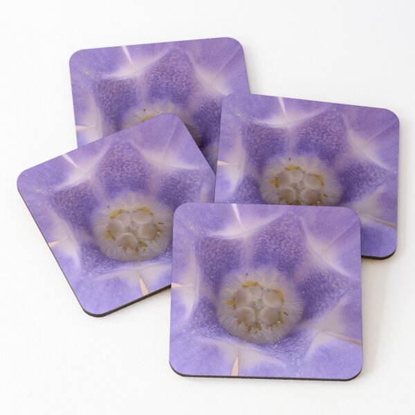 Item preview, Vinca (Periwinkle) Center – Macro Floral Geometry in Violet designed and sold by Goiko7Margarita.