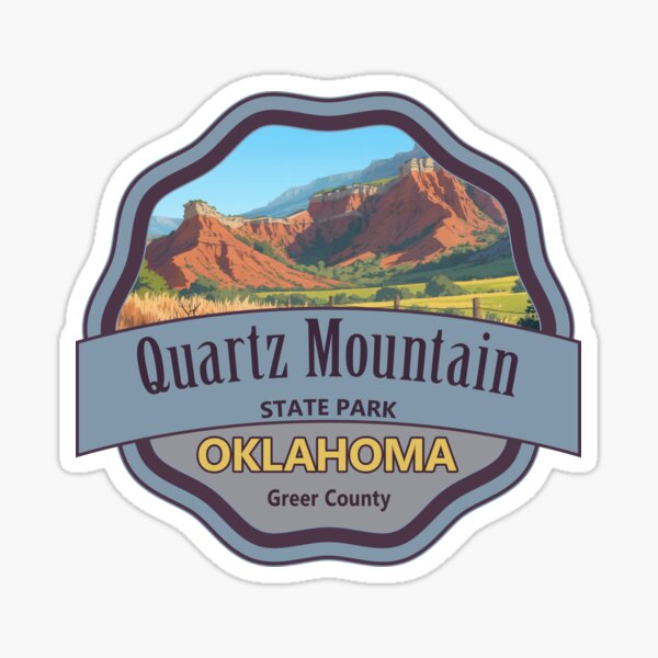 Item preview, Quartz Mountain State Park, Greer County, Oklahoma designed and sold by Wanderful-roads.