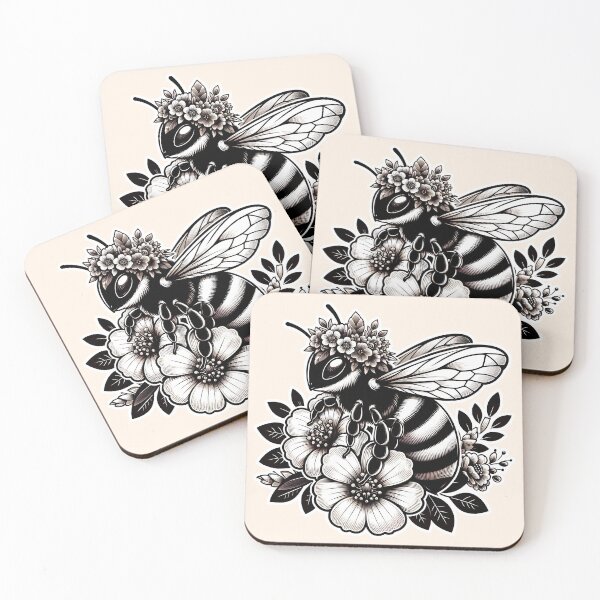 Item preview, Cute little bee designed and sold by Artillenium.