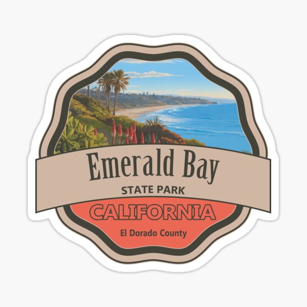 Item preview, Emerald Bay State Park, El Dorado County, California designed and sold by Wanderful-roads.