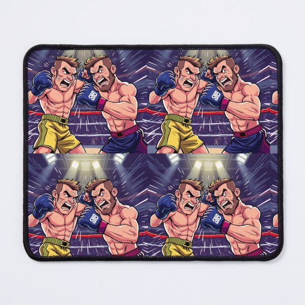 Item preview, Two cartoon mma fighter designed and sold by NoTapStyle.