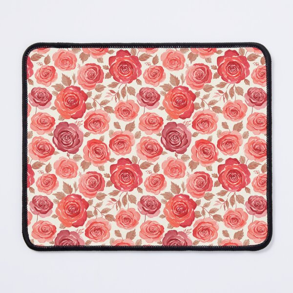 Item preview, Boho Roses Floral Eco Pattern Watercolor designed and sold by Lusie.