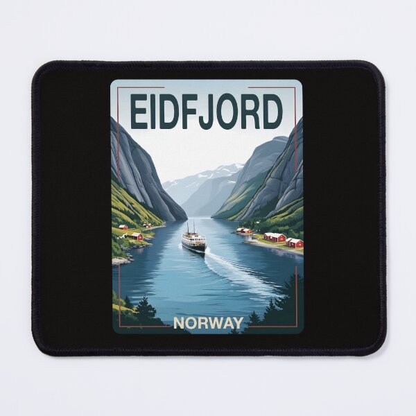 Item preview, Eidfjord Norway designed and sold by blankshirt.