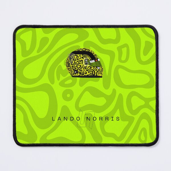 Item preview, Lando Norris LN helmet color inspired pattern designed and sold by Pink Polar F1.