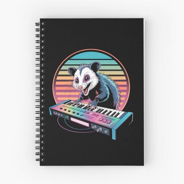 Item preview,  Opossum playing a keyboard instrument designed and sold by WikaKowalczyk.