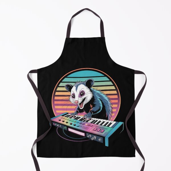 Item preview, Opossum playing a keyboard instrument designed and sold by WikaKowalczyk.