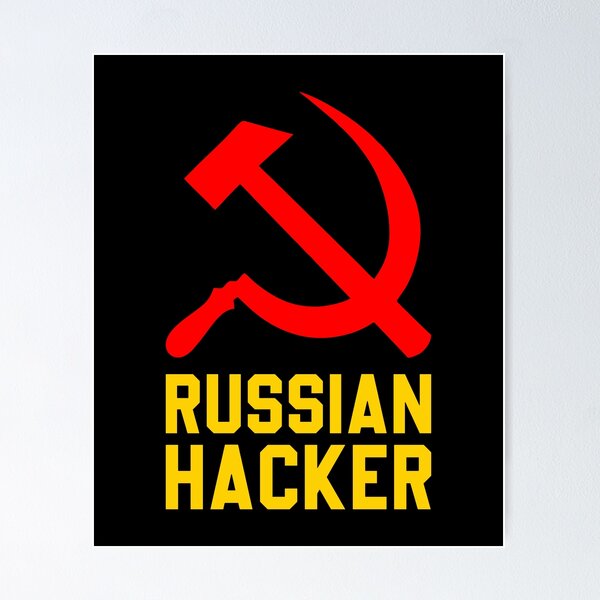Artikel-Vorschau von Russischer Hacker - Lustiger KGB-Sowjet-Witz, designt und verkauft von indiranoizia.