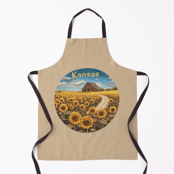 Item preview, Kansas – Sunflower Fields designed and sold by Myra365Art.