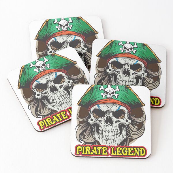 Item preview, Pirate Legend & Treasure Hunter – Skull Graphic Tee designed and sold by rachata444.