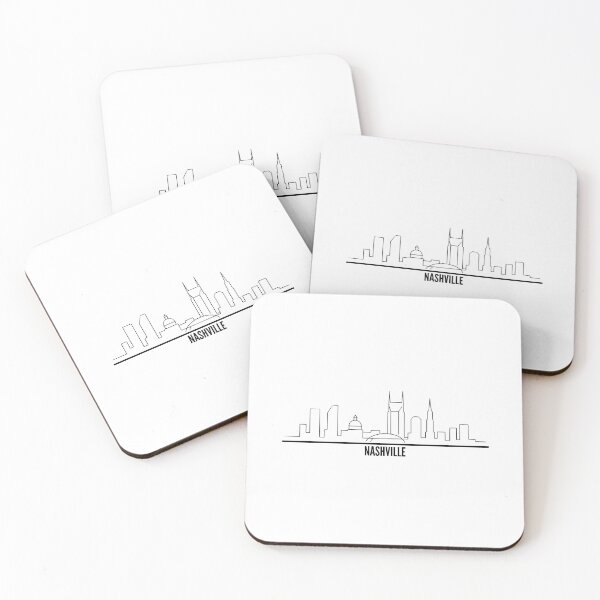 Item preview, City Lines - Nashville. designed and sold by CityLinesDesign.