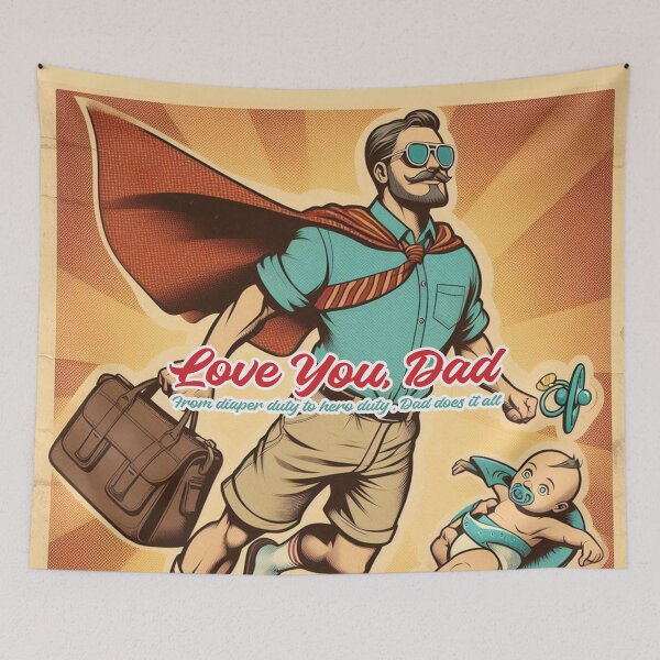 Item preview, From diaper duty to hero duty , Dad does it all designed and sold by Vanich-Panich.