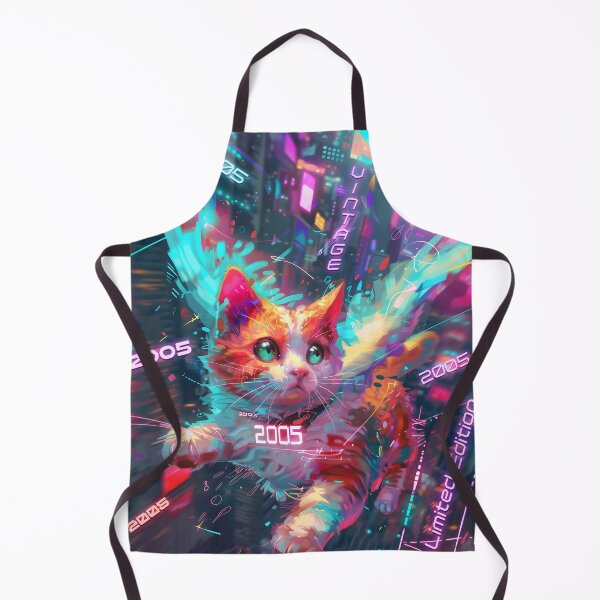 Item preview, Vintage 2005 Cat Lovers 20 Year Old Cyberpunk 20th Birthday designed and sold by SecretDicer.