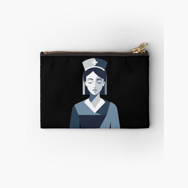 Item preview, Minimalist Nurse Vector Art - Healthcare Hero Modern Design designed and sold by Kubala.