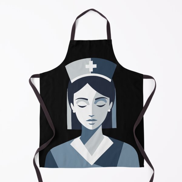 Item preview, Minimalist Nurse Vector Art - Healthcare Hero Modern Design designed and sold by Kubala.