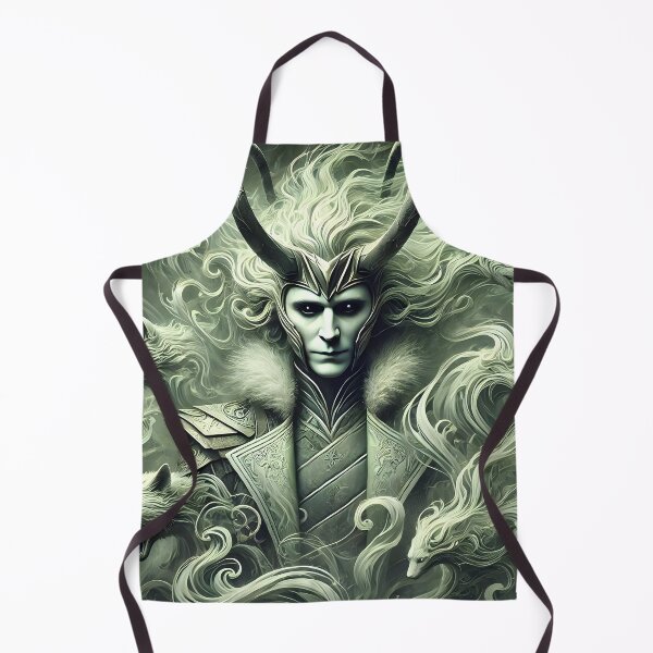 Item preview, "Loki – The Trickster God | Norse Gothic Fantasy Art" designed and sold by Umbra666.