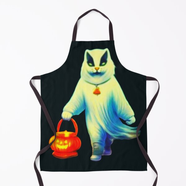 Item preview, Ghost cat going trick or treat halloween apparel  designed and sold by JumWow.