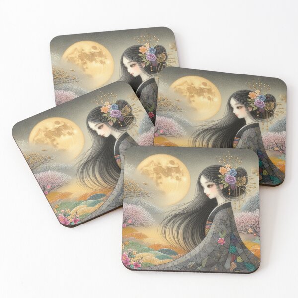 Item preview, Embracing the whispers of the moonlight designed and sold by Beyondnote-Art.
