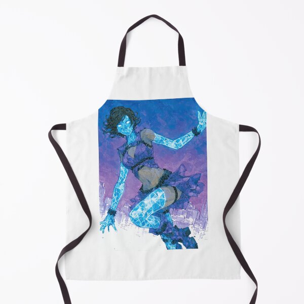 Item preview, Her electric grace illuminates the retro-futuristic city streets. designed and sold by Piotrek0001.