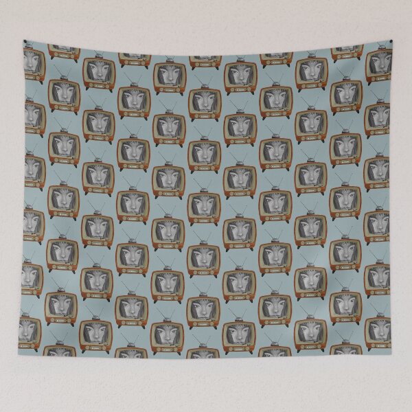Item preview, TV Björk in Colour designed and sold by LizLaneStudio.