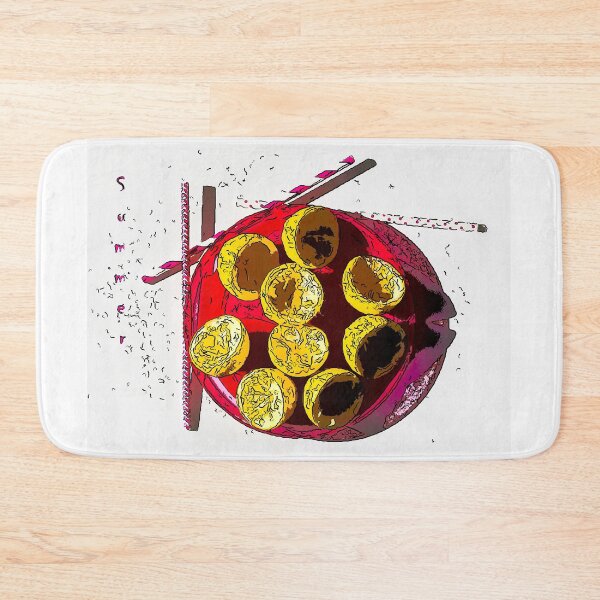 Item preview, Lemons on a pink bowl with colorful straws, hot summer designed and sold by RenataPhoto.