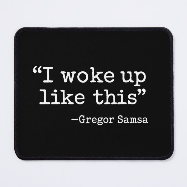Item preview, I woke up like this - Existentialism - Gregor Samsa - Kafka Metamorphosis - White designed and sold by Kabuji Store.