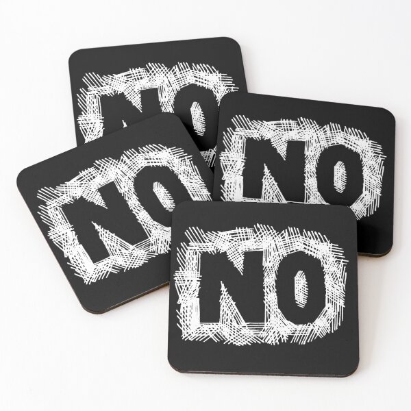 Item preview, No means no designed and sold by Marta Ambrosetti.