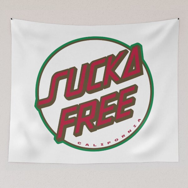 Item preview, SUCKA FREE (California) designed and sold by Sidewalk Vendor.