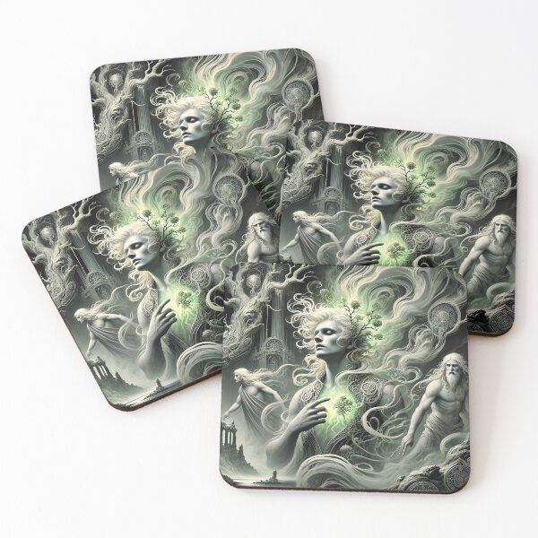 Item preview, "Balder – Norse God of Light and Purity | Ethereal Mythology Fantasy Art" designed and sold by Umbra666.