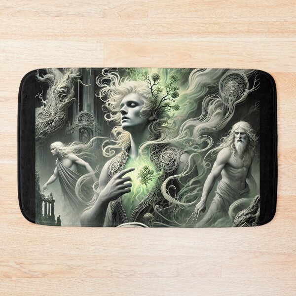 Item preview, "Balder – Norse God of Light and Purity | Ethereal Mythology Fantasy Art" designed and sold by Umbra666.