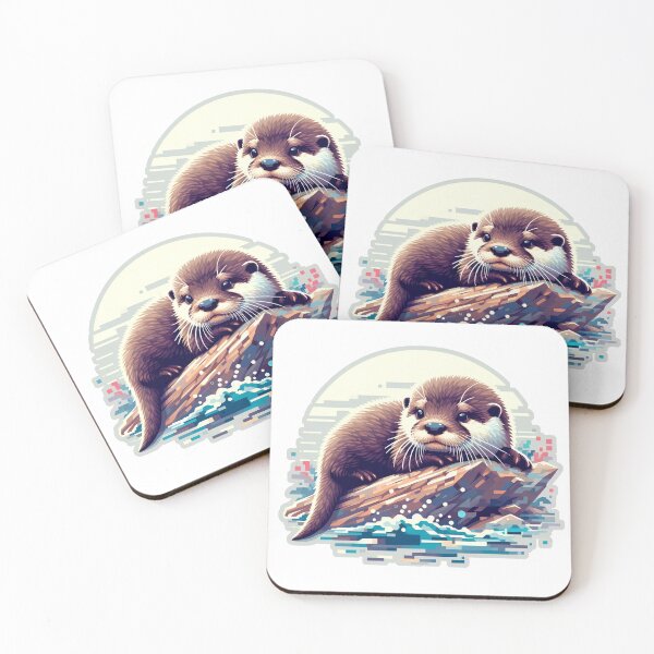 Item preview, Little otter pixel designed and sold by Artillenium.