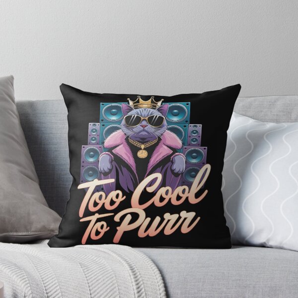 Item preview, Too cool to purr - Hip hop cats - Cat nip - Funky cat - Meowdy - Cat vibes - Just hip hop cats - Hip hop kitten - Dancing cats designed and sold by JansenGS.