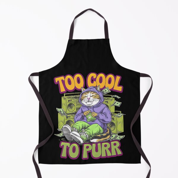 Item preview, Too cool to purr - Hip hop cats - Cat nip - Funky cat - Meowdy - Cat vibes - Just hip hop cats - Hip hop kitten - Dancing cats designed and sold by JansenGS.