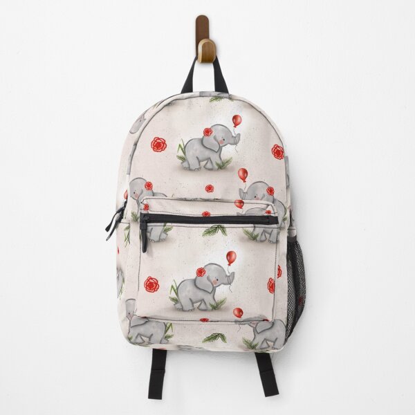 Item preview, Whimsical cutest elephant animal seamless pattern designed and sold by jancajiravova.