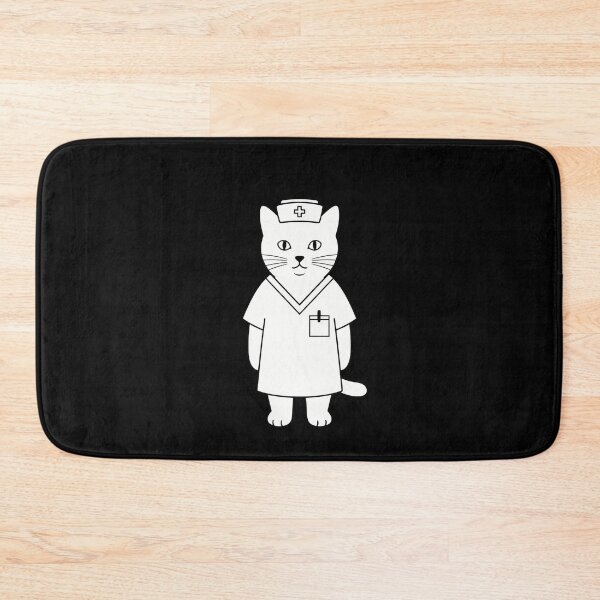 Item preview, Nurse Cat - Cat Doctor - Vet Cat designed and sold by Kubala.