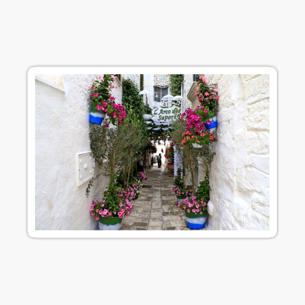 Item preview, The alley in Ostuni designed and sold by annalisa56.