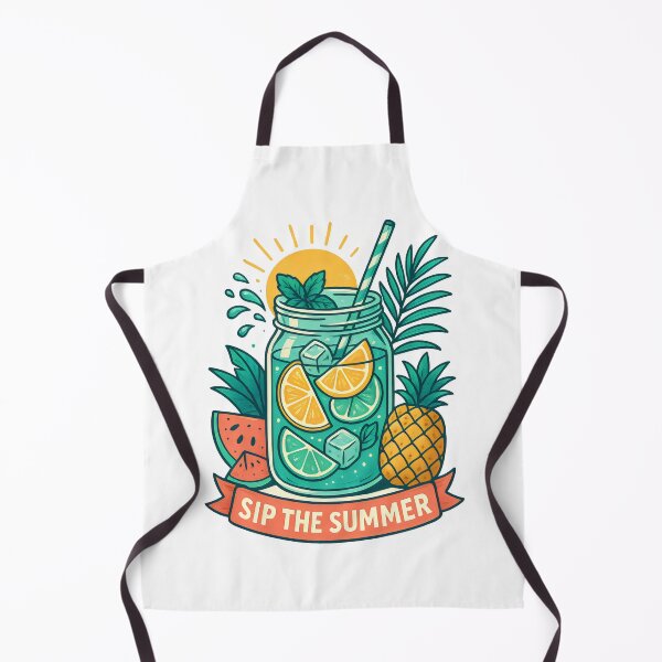 Item preview, Sip the Summer – Refreshing Tropical Drink Summer Design designed and sold by printopolis-shop.