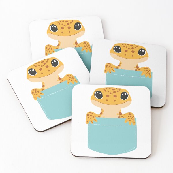 Item preview, Pocket Lizard (But Not Really) Leopard Gecko designed and sold by Klysztof.