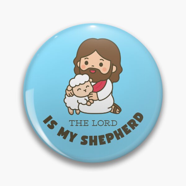 Item preview, Jesús con un cordero – El Señor es mi pastor – Diseño cristiano designed and sold by BibleProject.