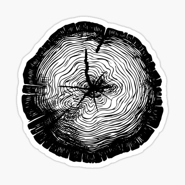 Item preview, Tree Slice Slab Round Wood Stump Ring Timber Woodgrain Nature designed and sold by inkoutninja.