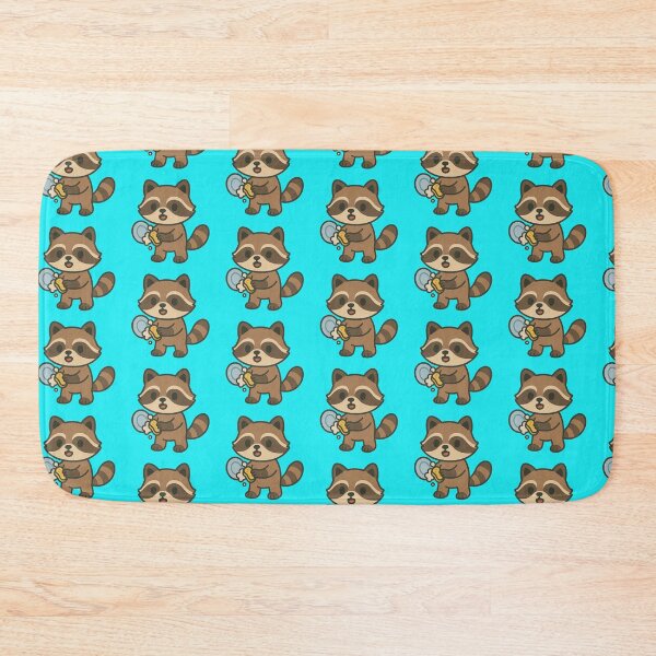 Item preview, a trash panda raccoon doing what comes natural to him... designed and sold by SpireForged.