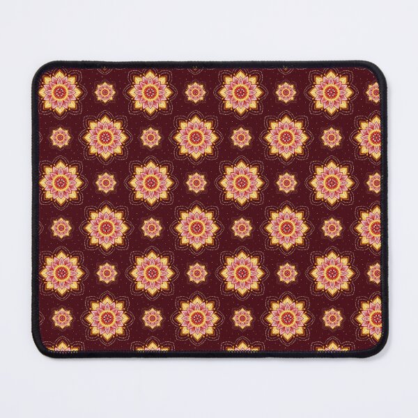 Item preview, Floral mandala esoteric seamless pattern, wine backround designed and sold by jancajiravova.