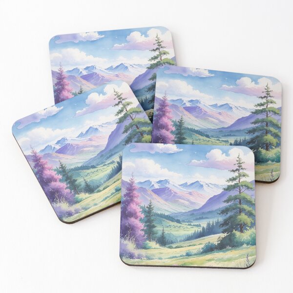Item preview, Mountain Range Just Breathe #1 designed and sold by AussieConcepts.