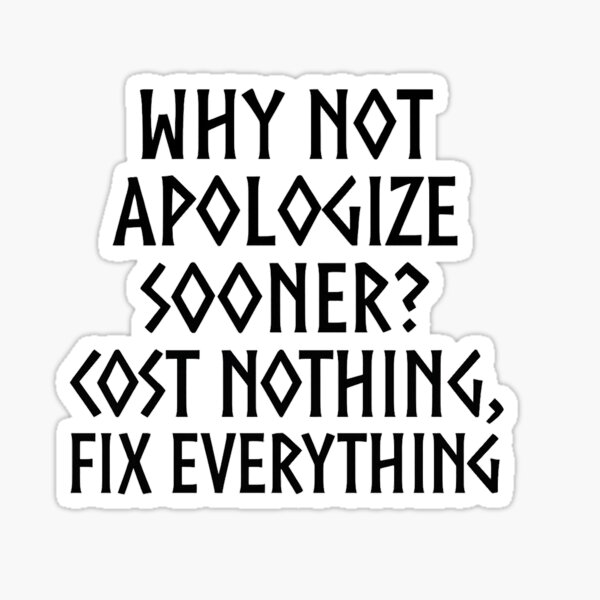 Ghosts US Thorfinn quote Sticker