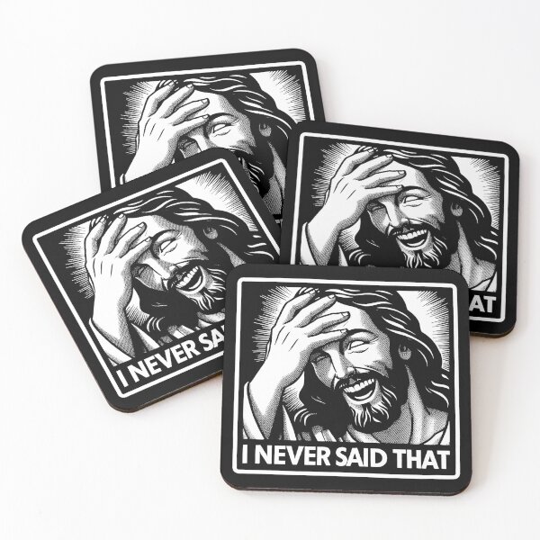 Item preview, Jesus Never Said That designed and sold by plushism.