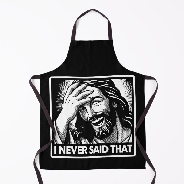 Item preview, Jesus Never Said That designed and sold by plushism.
