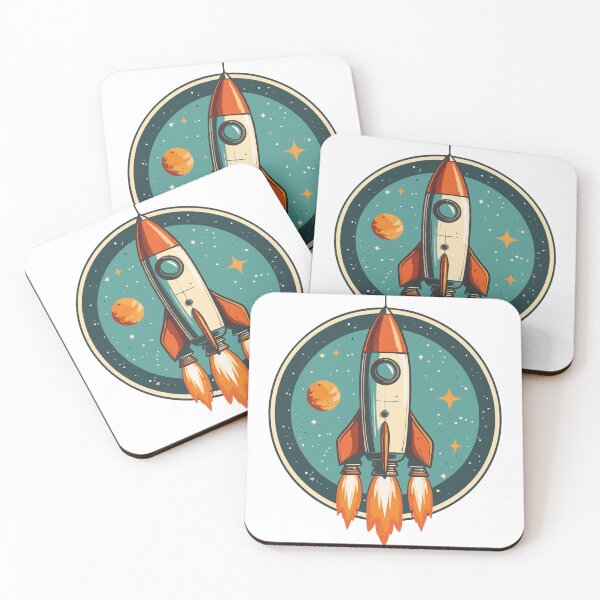 Item preview, Retro Rocket Explorer designed and sold by Klysztof.