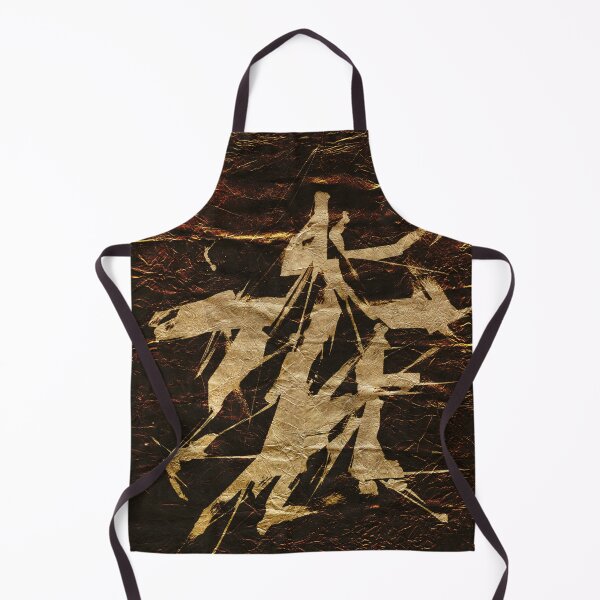 Item preview, Golden Abstract Shapes On Textured Paper designed and sold by NickDedidis.