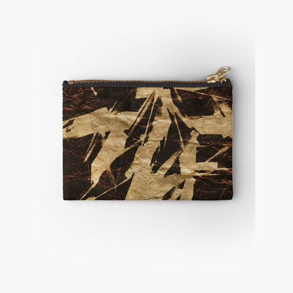 Item preview, Golden Abstract Shapes On Textured Paper designed and sold by NickDedidis.